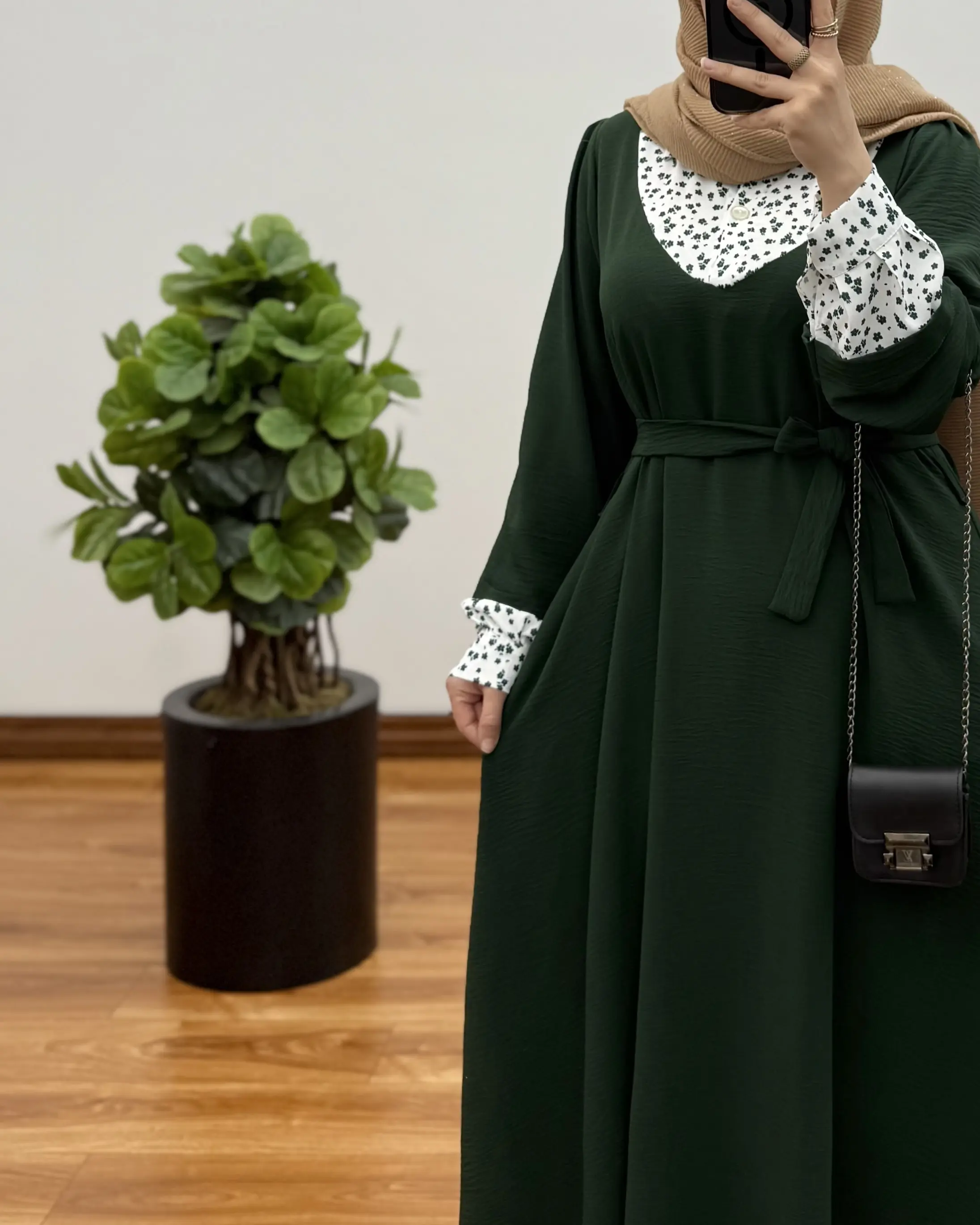 پیراهن مانتویی سوپرکلوش مهرانه بهاره